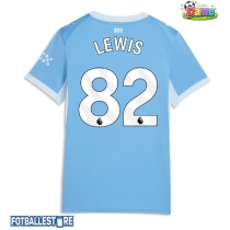 Manchester City Rico Lewis #82 Hjemmedrakt Dame 2026-27 Kortermet